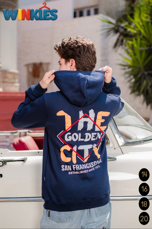 My boys' hoodie