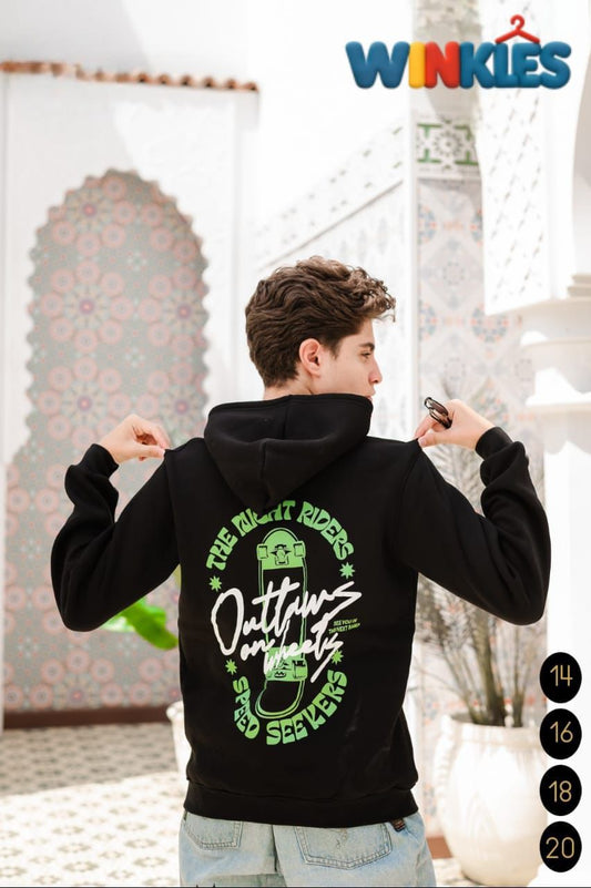 My boys' hoodie