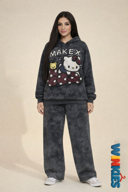 سوت بناتي اوفر سايز