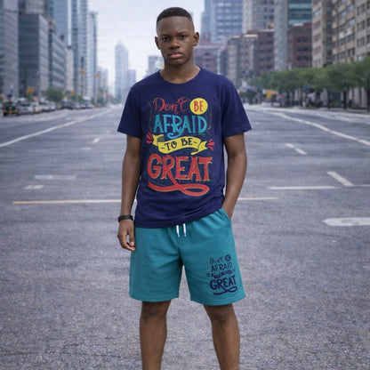 طقم اولادي تيشرت و شورت مطبوع